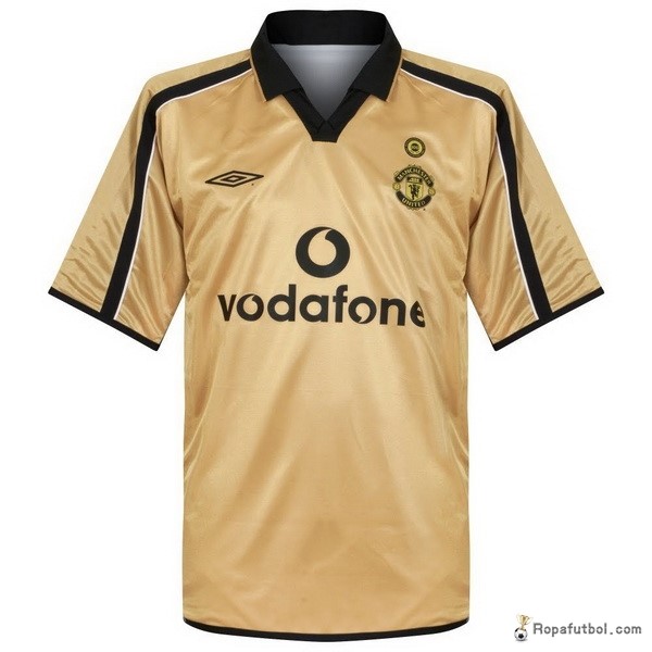 Camiseta Manchester United Replica Tercera Ropa Retro 1 2